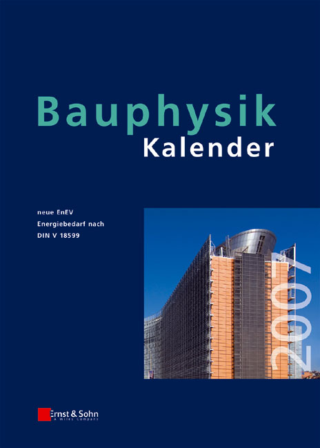 Bauphysik-Kalender 2007 - 