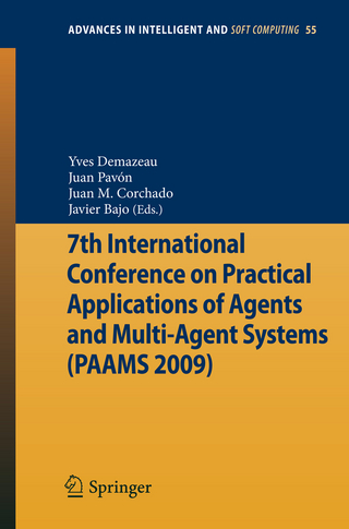 7th International Conference on Practical Applications of Agents and Multi-Agent Systems (PAAMS'09) - Yves Demazeau; Juan Pavón; Juan Manuel Corchado Rodríguez; Javier Bajo