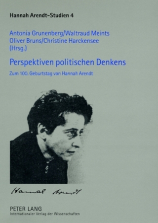 Perspektiven politischen Denkens - Antonia Grunenberg; Waltraud Meints; Oliver Bruns; Christine Harckensee