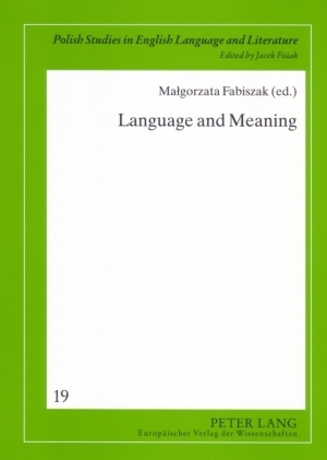 Language and Meaning - Malgorzata Fabiszak