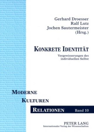 Konkrete Identität - Gerhard Droesser; Ralf Lutz; Jochen Sautermeister