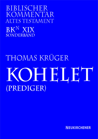 Kohelet (Prediger) - Thomas Krüger; Arndt Meinhold; Siegfried Herrmann; Werner H. Schmidt; Winfried Thiel; Hans Walter Wolff