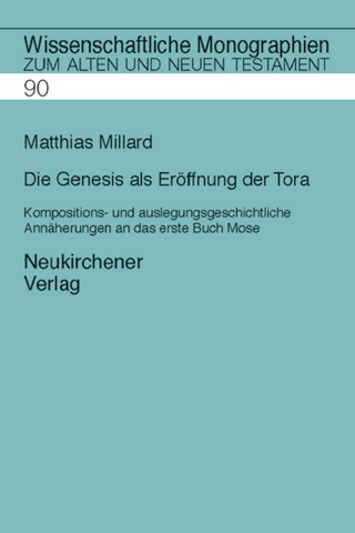 Die Genesis als Eröffnung der Tora - Matthias Millard