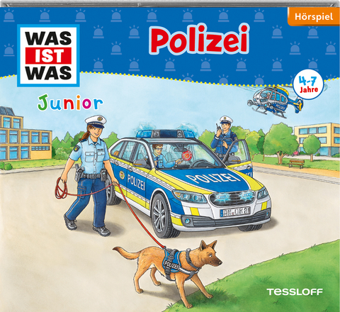 WAS IST WAS Junior Hörspiel: Polizei - Charlotte Habersack, Friederike Wilhelmi, Luis-Max Anders