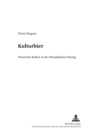 «Kulturbier» - Doris Wagner