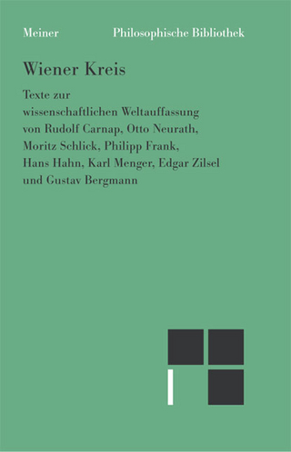 Wiener Kreis - Michael Stöltzner; Thomas Uebel