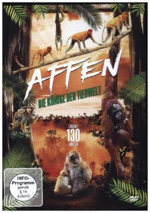 Affen - Könige der Tierwelt, 1 DVD