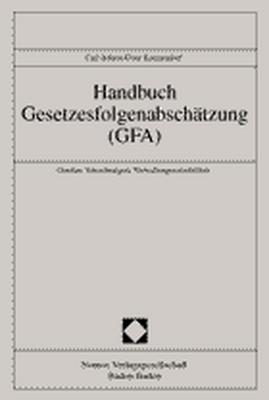 Handbuch Gesetzesfolgenabschätzung (GFA)