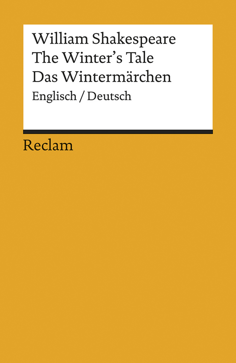 The Winter's Tale /Das Wintermärchen - William Shakespeare