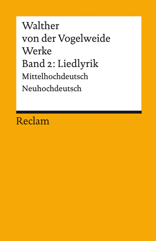 Werke. Gesamtausgabe - Walther von der Vogelweide; Günther Schweikle; Ricarda Bauschke-Hartung