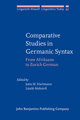 Comparative Studies in Germanic Syntax - Jutta M. Hartmann; László Molnárfi