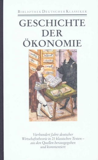 Geschichte der Ökonomie - Johannes Burkhardt; Birger P. Priddat