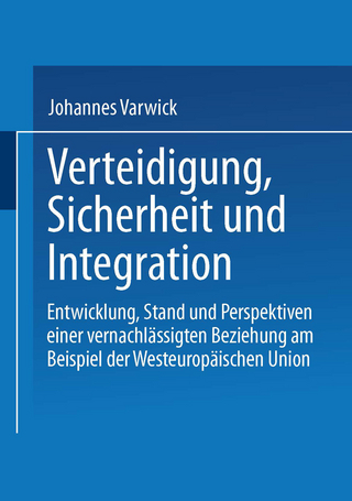 Sicherheit und Integration in Europa - Johannes Varwick