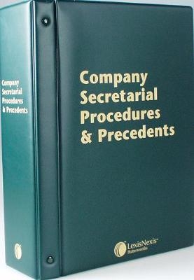 Butterworths Company Secretarial Procedures and Precedents - Kelly Millar
