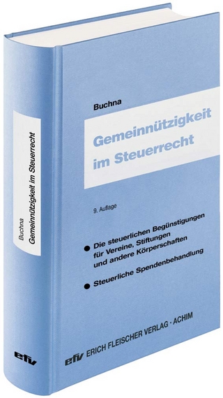 Gemeinnützigkeit im Steuerrecht - Johannes Buchna