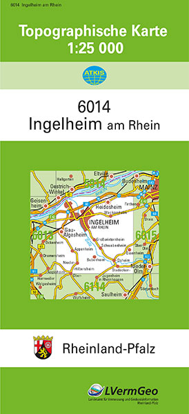 TK25 6014 Ingelheim am Rhein - Landesamt für Vermessung und Geobasisinformation Rheinland-Pfalz