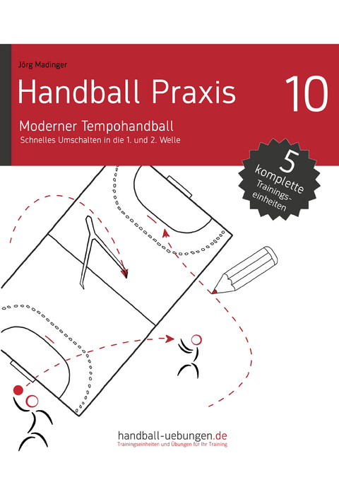 Handball Praxis 10 – Moderner Tempohandball - Jörg Madinger