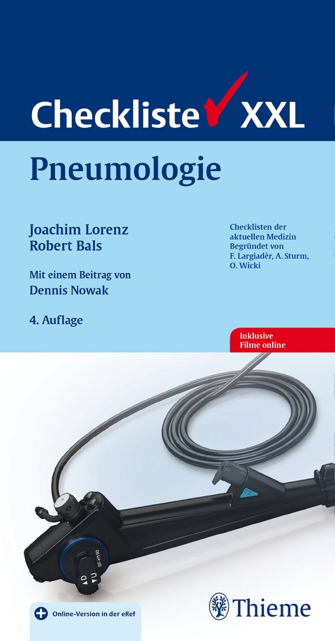 Checkliste Pneumologie - Joachim Lorenz, Robert Bals