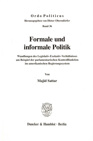 Formale und informale Politik. - Majid Sattar