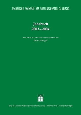 Jahrbuch 2003?2004 - Ernst Schlegel