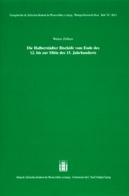Die Halberstädter Bischöfe vom Ende des 12. bis zur Mitte des 15. Jahrhunderts - Walter Zöllner