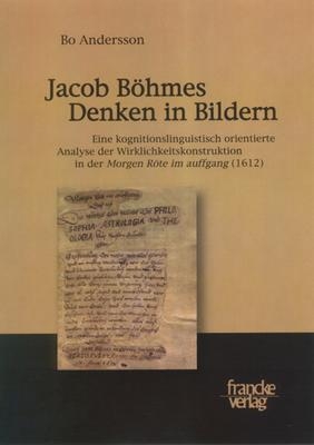 Jacob Böhmes Denken in Bildern - Bo Andersson