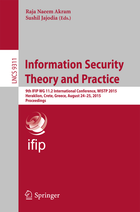 Information Security Theory and Practice - 