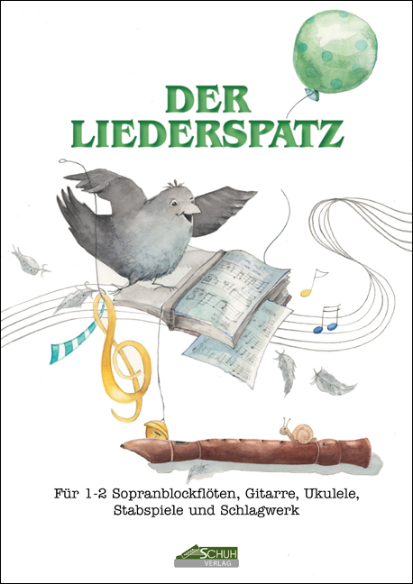 Der Liederspatz Band 1 (mit Begleit-CD) - Karin Schuh