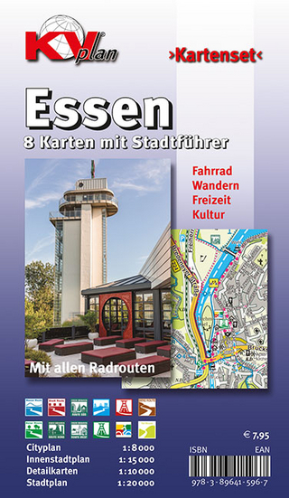 Essen - Kartenset mit Stadtführer - Sascha René Tacken