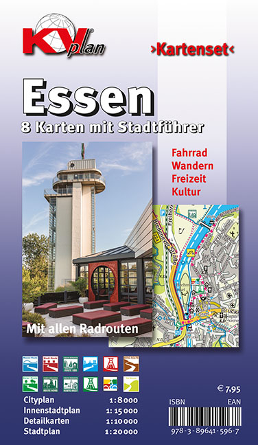 Essen - Kartenset mit Stadtführer - Sascha René Tacken