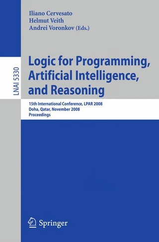 Logic for Programming, Artificial Intelligence, and Reasoning - Iliano Cervesato; Helmut Veith; Andrei Voronkov
