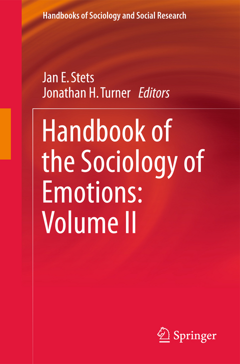 Handbook of the Sociology of Emotions: Volume II - 