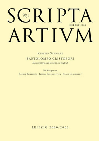 Scripta Artium No. 2 - Rainer Behrends; Irmela Breitenstein; Klaus Gernhardt; Kerstin Schwarz; Eszter Fontana