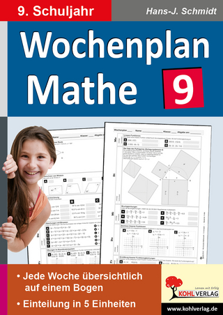 Wochenplan Mathe / Klasse 9 - Hans-J. Schmidt