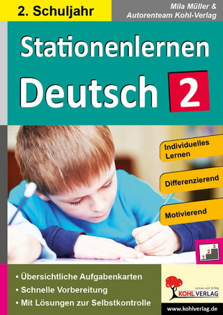 Stationenlernen Deutsch / Klasse 2 - Mila Müller; Autorenteam Kohl-Verlag