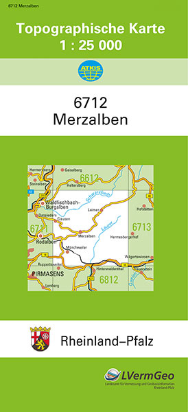 TK25 6712 Merzalben - Landesamt für Vermessung und Geobasisinformation Rheinland-Pfalz