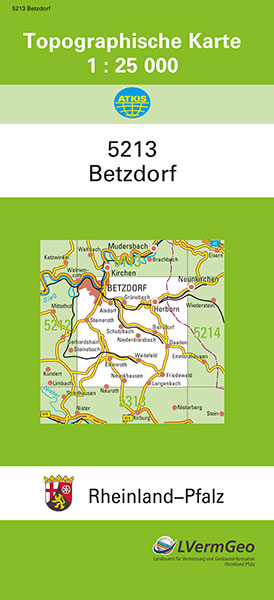 TK25 5213 Betzdorf - Landesamt für Vermessung und Geobasisinformation Rheinland-Pfalz