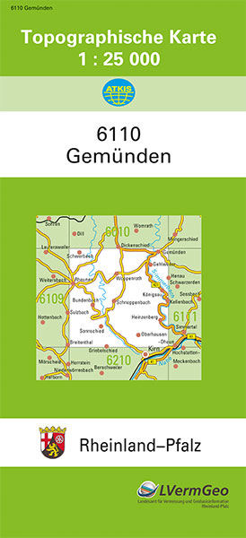 TK25 6110 Gemünden - Landesamt für Vermessung und Geobasisinformation Rheinland-Pfalz