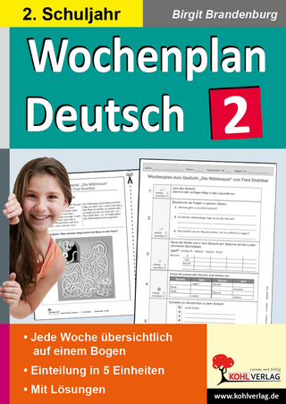 Wochenplan Deutsch / Klasse 2 - Birgit Brandenburg