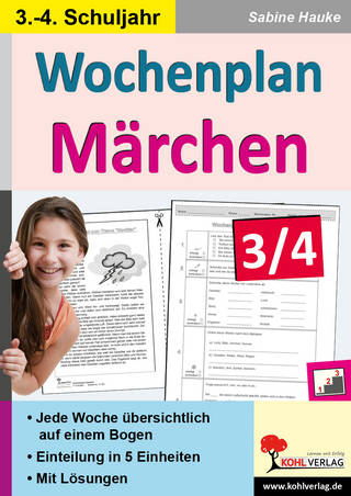 Wochenplan Märchen / Klasse 3-4 - Sabine Hauke