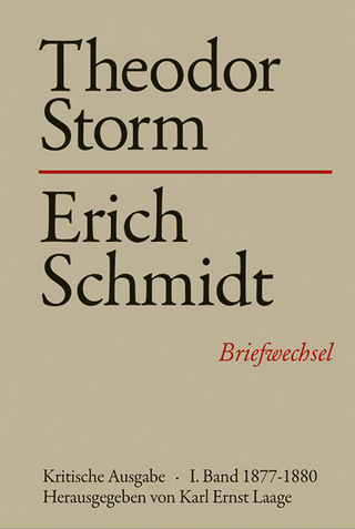 Theodor Storm - Erich Schmidt I. 1877-1880 - Karl Ernst Laage
