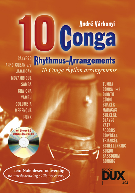 10 Conga Rhythmus-Arrangements - 