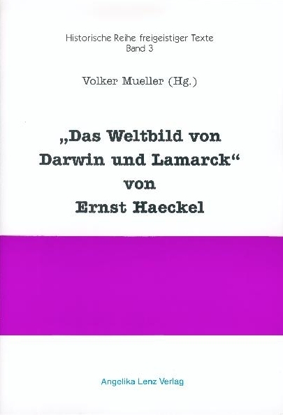 "Das Weltbild von Darwin und Lamarck" - 