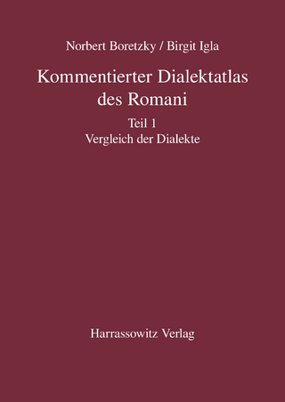Kommentierter Dialektatlas des Romani - Norbert Boretzky; Birgit Igla