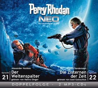 Perry Rhodan NEO MP3 Doppel-CD Folgen 21 + 22 - Alexander Huiskes; Wim Vandemaan; Hanno Dinger; Axel Gottschick