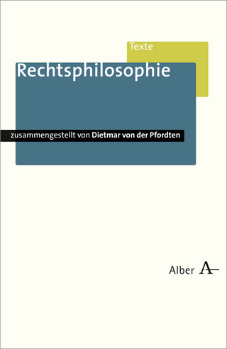 Rechtsphilosophie - Dietmar von der Pfordten