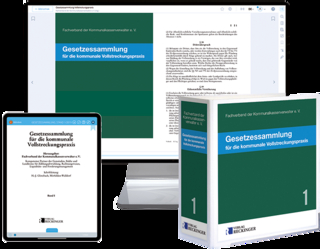 Gesetzessammlung für die kommunale Vollstreckungspraxis – Print + Digital - Fachverband der Kommunalkassenverwalter e.V.