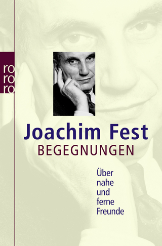 Begegnungen - Joachim Fest