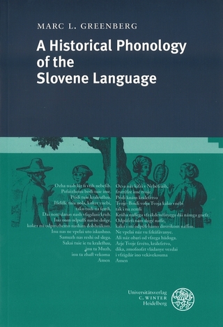 A Historical Phonology of the Slovene Language - Marc L Greenberg