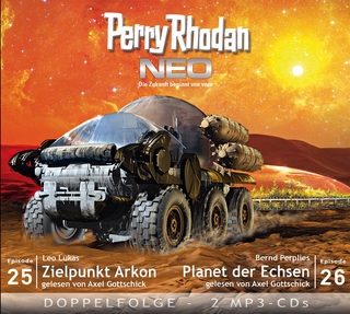 Perry Rhodan NEO MP3 Doppel-CD Folgen 25 + 26 - Leo Lukas; Bernd Perplies; Axel Gottschick